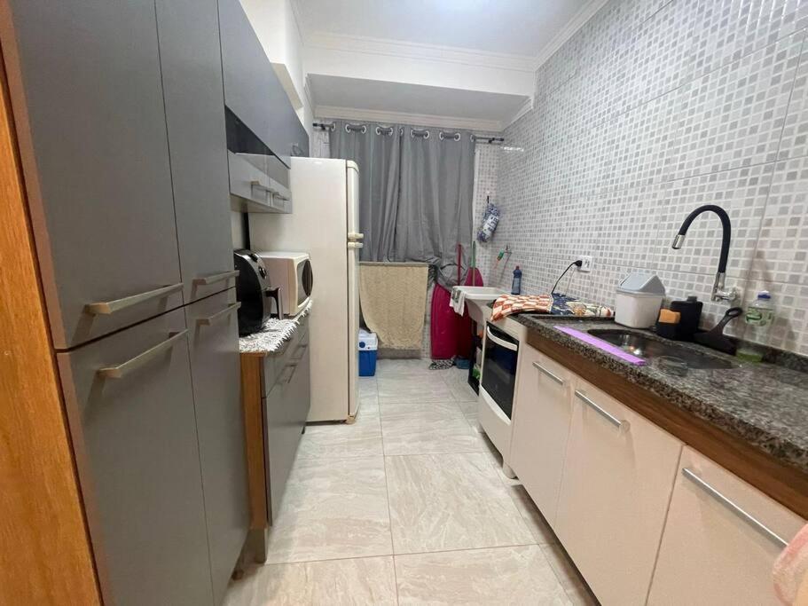 Apartamento Beira Mar - Praia Massaguacu Caraguatatuba Buitenkant foto