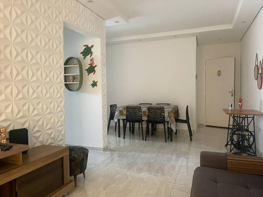Apartamento Beira Mar - Praia Massaguacu Caraguatatuba Buitenkant foto